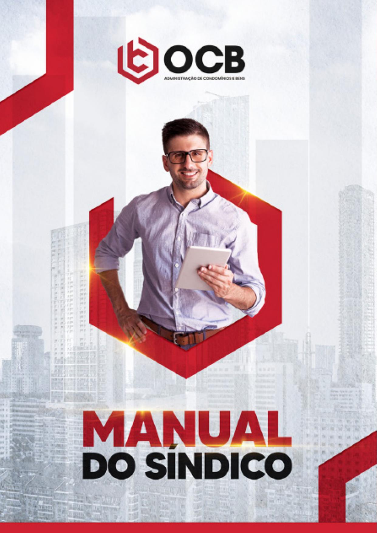 Mockup do Manual do Síndico da OCB